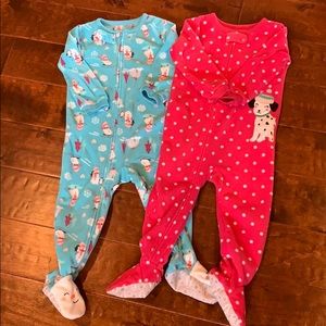 ***Carters*** 2T winter fleece PJs